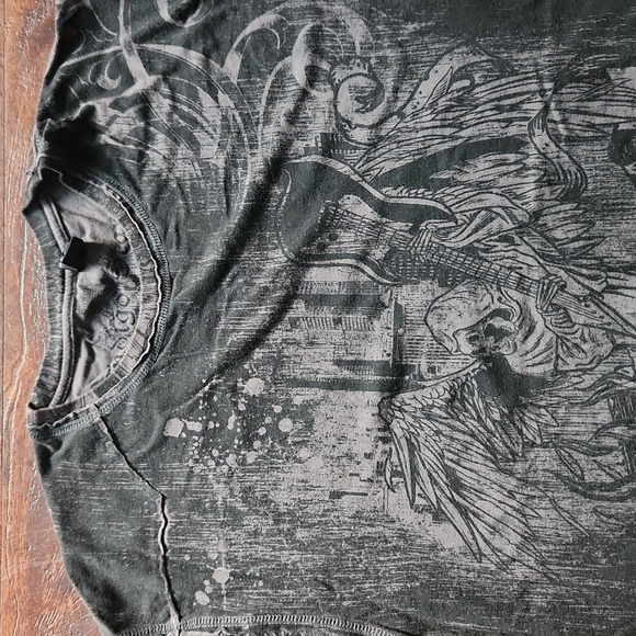 Indigo star, Rock of the ages men's large graphic tee - Picture 7 of 15